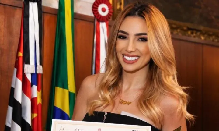 Talita Princes Martins é homenageada na Segunda Edição Ouro Melhores do Ano, na Câmara Municipal de São Paulo